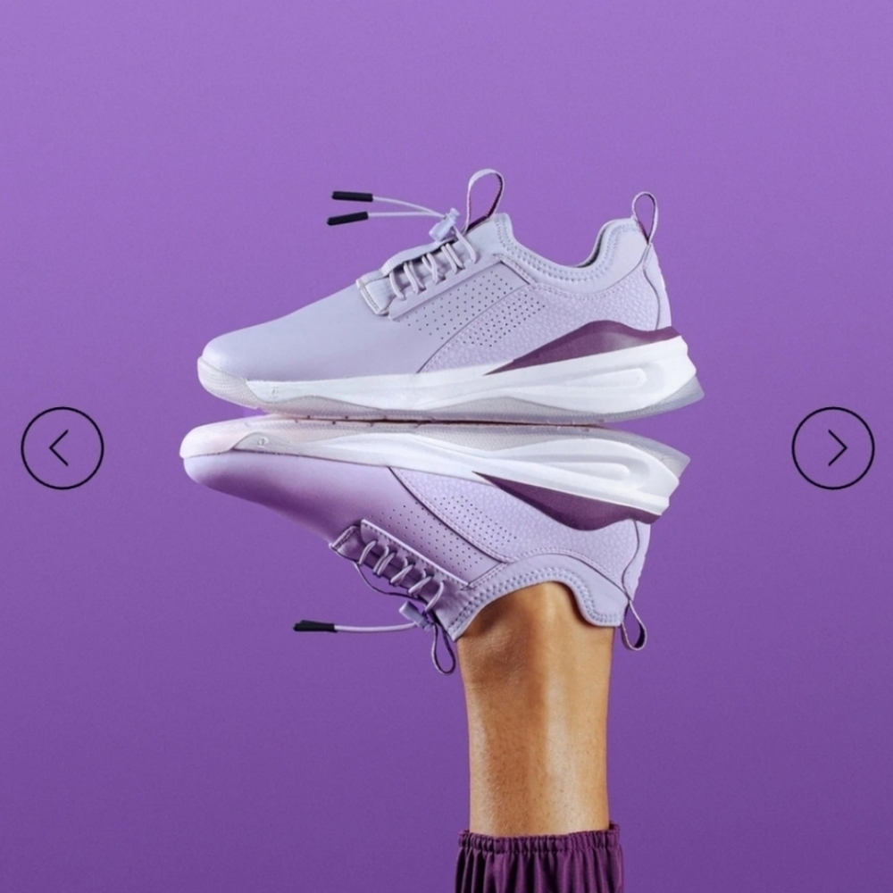 New Clove Classics Lavender Nursing Shoes Purple Sneakers Women’s 8.5 Men 7